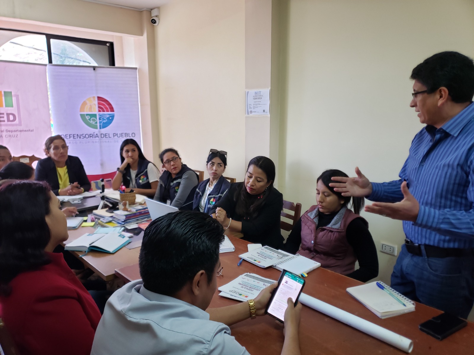 DEFENSORÍA DEL PUEBLO Y TED, AGENDAN TALLERES ANTE EL ACOSO POLÍTICO EN EL MUNICIPIO DE POSTRERVALLE.