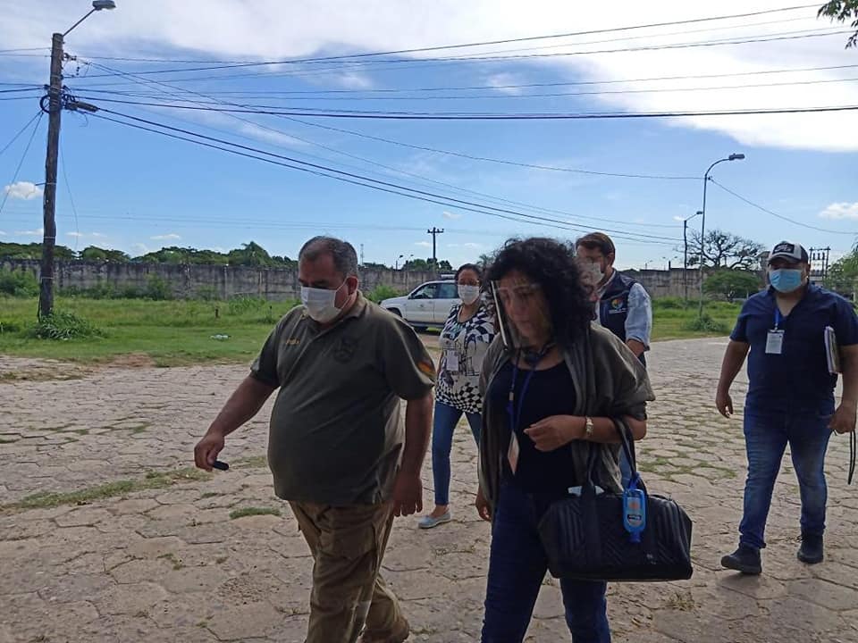 Fortalecen medidas de bioseguridad en Palmasola, tras segunda oleada de COVID 19 en Santa Cruz, la Defensoría del Pueblo realiza seguimiento