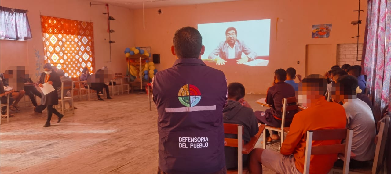 DEFENSORÍA DEL PUEBLO EXHORTA A LAS DEFENSORÍAS DE LA NIÑEZ Y ADOLESCENCIA Y DEFENSA PÚBLICA A REALIZAR UN ABORDAJE INTEGRAL EN CASOS DE ADOLESCENTES CON RESPONSABILIDAD PENAL