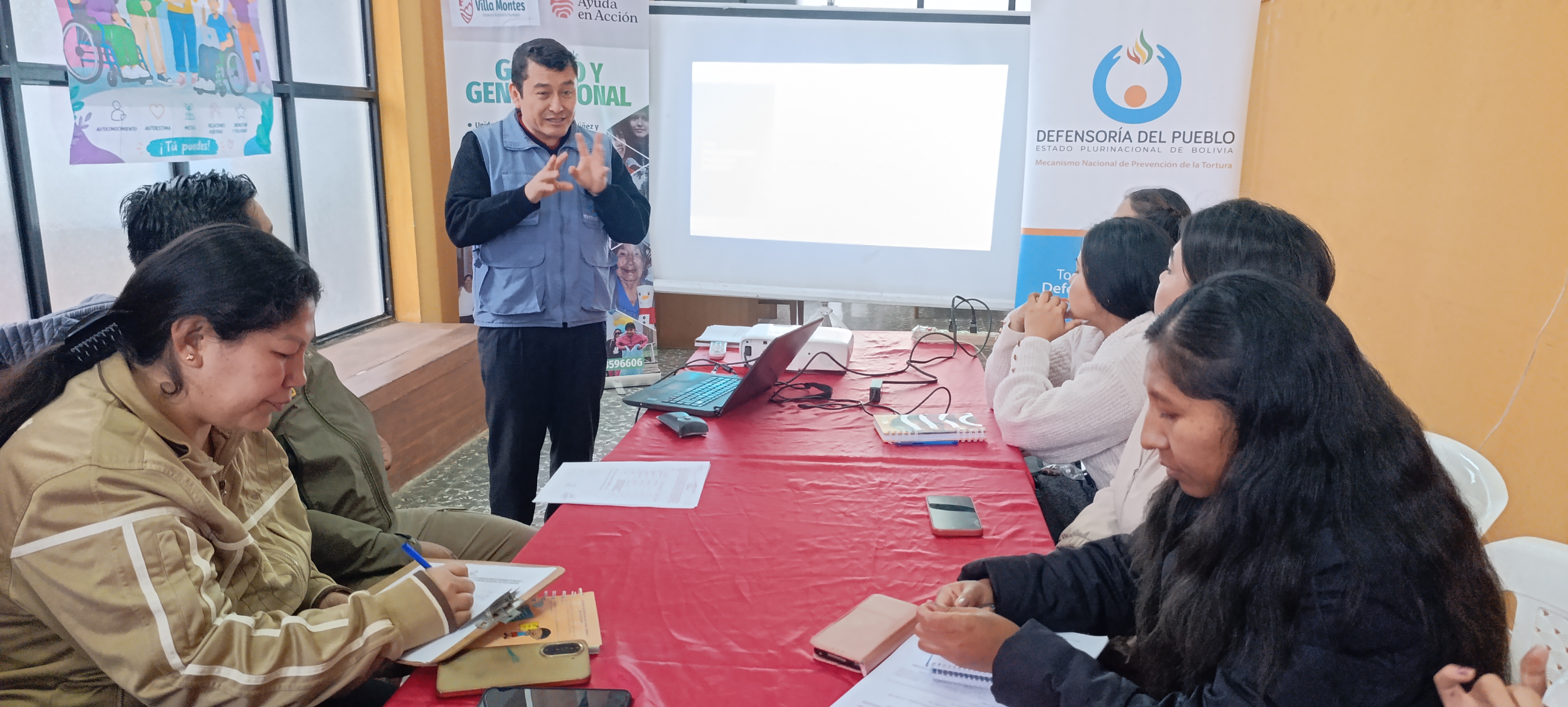 DEFENSORÍA DEL PUEBLO FORTALECE CAPACIDADES SOBRE MASCULINIDADES PLURALES Y DIVERSAS EN VILLA MONTES