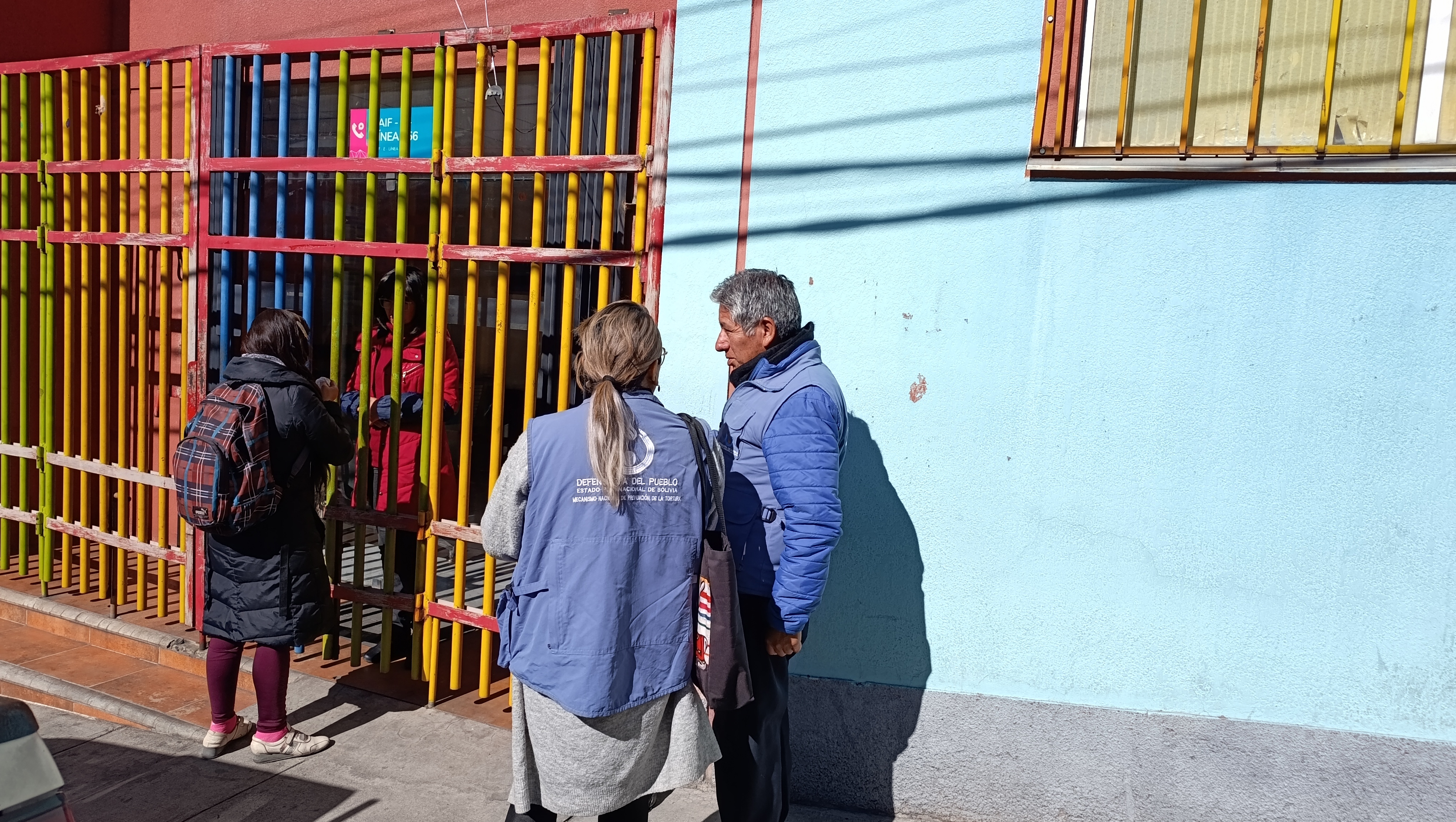 DEFENSORÍA DEL PUEBLO VERIFICA DNA Y SLIM PARA PRECAUTELAR LA ATENCIÓN A NIÑAS, NIÑOS Y ADOLESCENTES EN LA PAZ