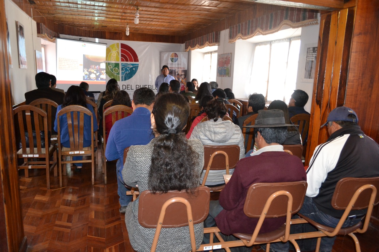 DEFENSORÍA DE PUEBLO DIFUNDE ALCANCES DEL ACUERDO DE ESCAZÚ CON INSTITUCIONES DEL ORGANO JUDICIAL, MUNICIPIOS Y ORGANIZACIONES SOCIALES EN SUCRE