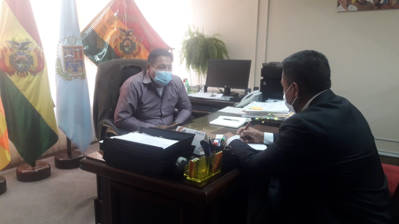 DEFENSORÍA DEL PUEBLO COORDINA CON LA DIRECCIÓN DEPARTAMENTAL DE EDUCACIÓN DE COCHABAMBA TRABAJO ARTICULADO EN EL CONTEXTO DE LA EMERGENCIA SANITARIA POR LA COVID-19