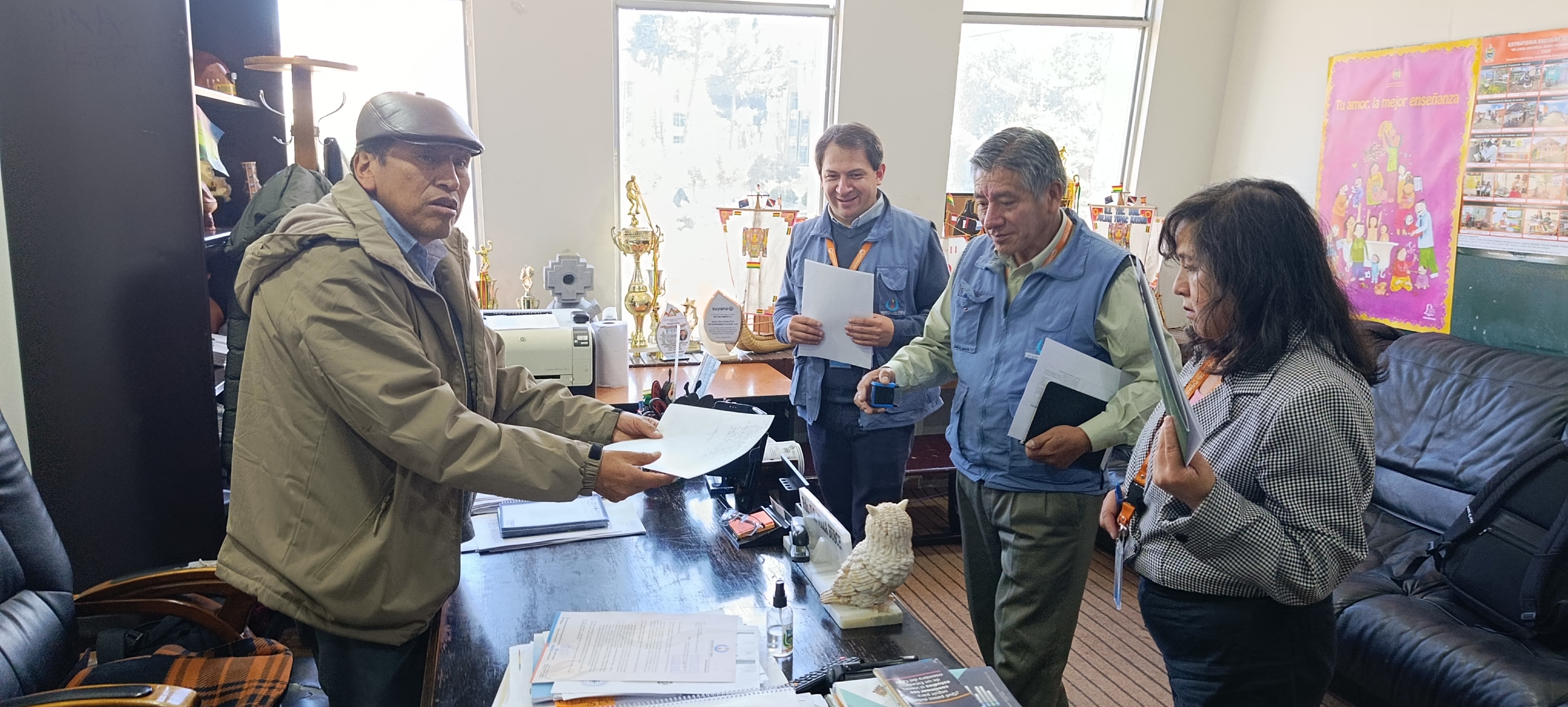 GESTIÓN 2026: DEFENSORÍA DEL PUEBLO COORDINA ELECCIÓN Y FORMACIÓN EN DERECHOS HUMANOS DE DEFENSORAS Y DEFENSORES ESTUDIANTILES EN LA PAZ