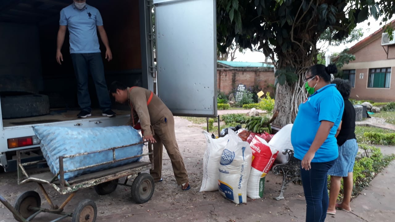 DEFENSORÍA DEL PUEBLO GESTIONA VÍVERES Y RACIONES SECAS PARA EL HOGAR “SANTA TERESA DE LOS ANDES”