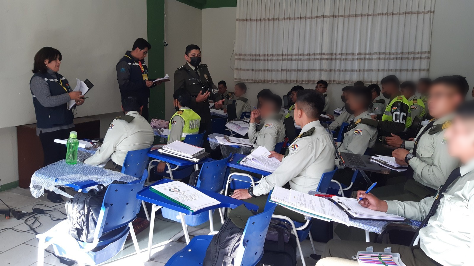 Encuesta defensorial revela que el 77% de los cadetes consultados presenció un hecho de violencia en centros de formación policial y militar