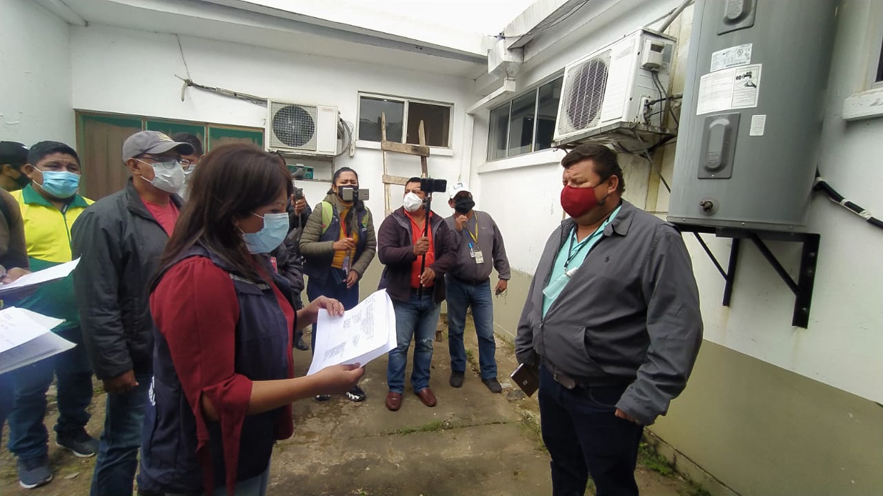 Defensoría del Pueblo evidencia que persisten deficiencias en el Hospital de San Borja, demanda medidas urgentes