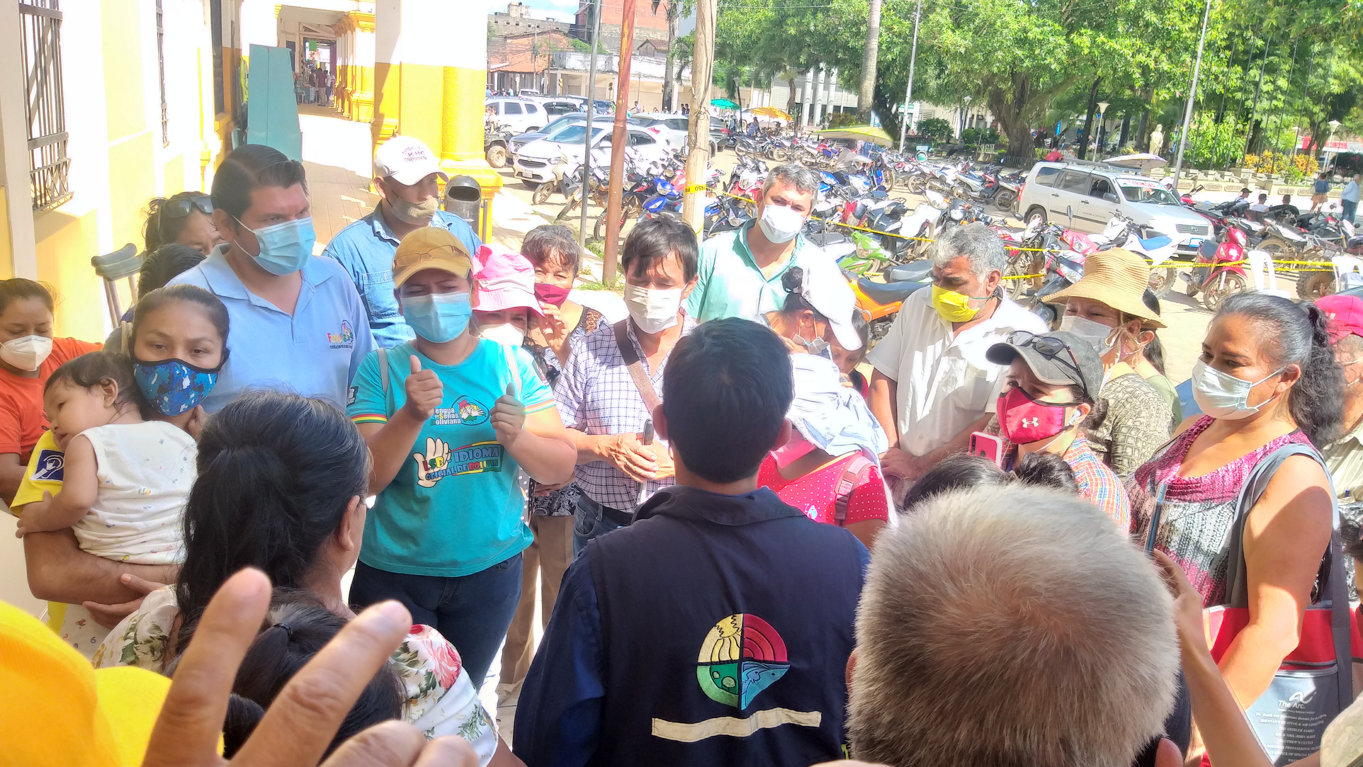 Defensoría del Pueblo interviene en el conflicto entre trabajadores con discapacidad y la Gobernación del Beni