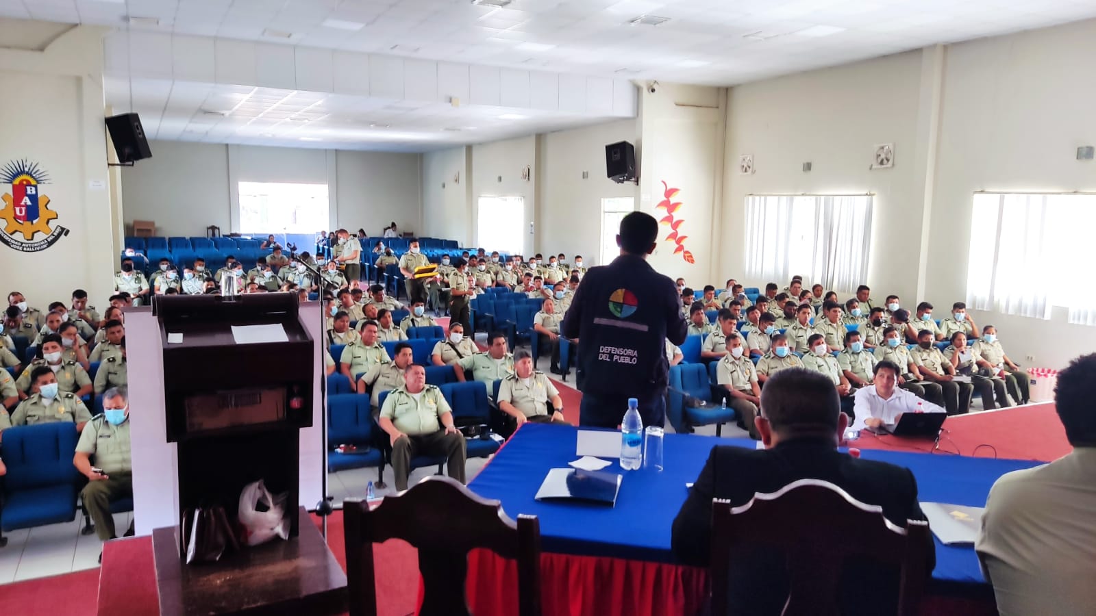 DEFENSORÍA DEL PUEBLO A INVITACIÓN DEL VICEMINISTERIO DE RÉGIMEN INTERIOR Y POLICÍA PARTICIPÓ CON UNA PONENCIA EN EL TALLER DENOMINADO "VALORES ÉTICO MORALES PARA UNA NUEVA GENERACIÓN DE SERVIDORES PÚBLICOS POLICIALES"