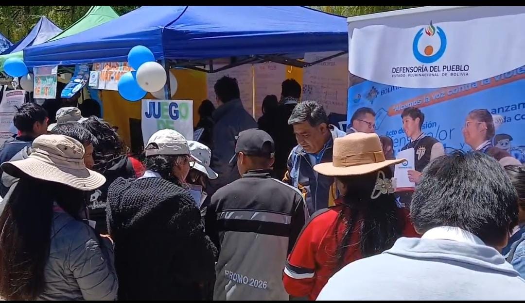 DEFENSORÍA DEL PUEBLO FORTALECE LA ATENCIÓN DE DERECHOS HUMANOS Y LA CULTURA DE PAZ EN CHALLAPATA