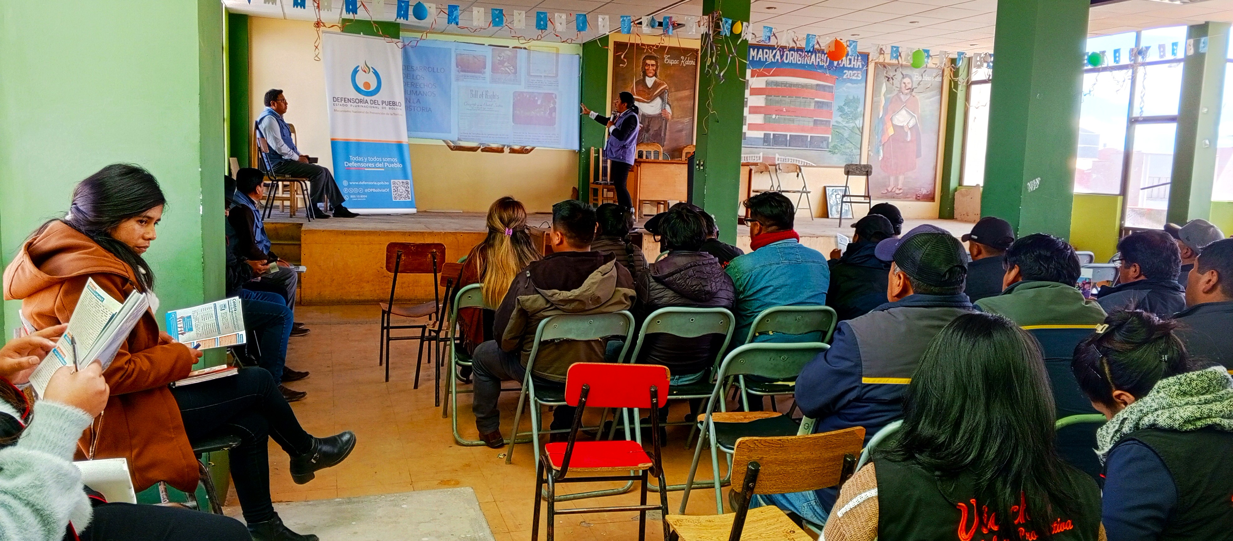 DEFENSORÍA DEL PUEBLO FORTALECE ATENCIÓN INCLUSIVA CON ENFOQUE DE DERECHOS EN TALLER CON SERVIDORES PÚBLICOS DE LA SUBALCALDIA 3 DE VIACHA