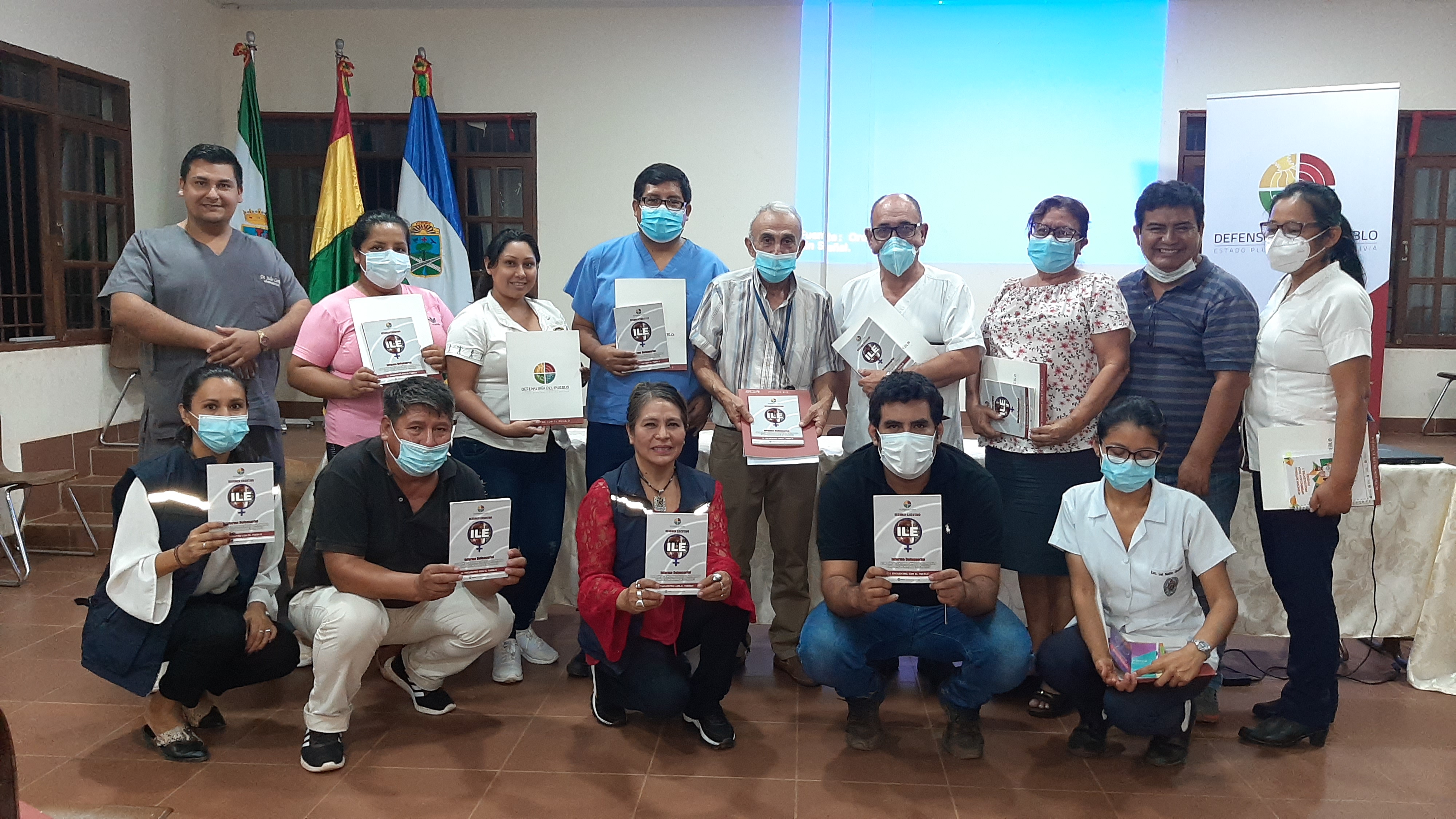 LA DEFENSORIA DEL PUEBLO REALIZA TALLER DE CAPACITACION SOBRE LA  INTERRUPCIÓN LEGAL DEL EMBARAZO DIRIGIDO AL PERSONAL MEDICO DEL HOSPITAL GERMAN VACA DIEZ DE ROBORÉ