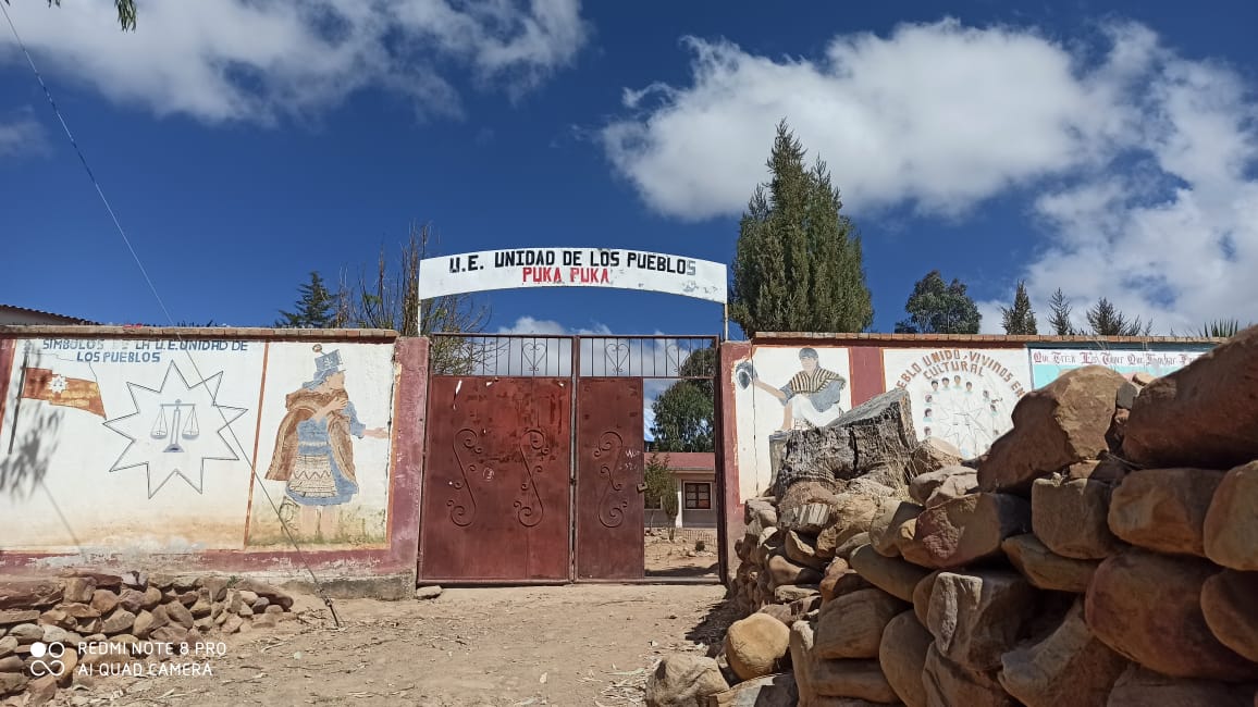 Defensoría del Pueblo denuncia que la unidad educativa de Puka Puka del municipio de Tarabuco se encuentra en condiciones deplorables, situación que pone en riesgo la integridad de los estudiantes